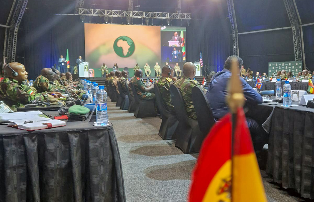 The Chief of Staff of the Canary Islands Command participates in the forum 'African Land Forces Summit 2024'