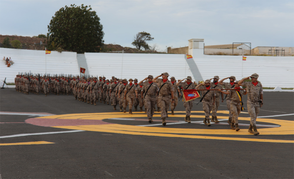Despedida en Tenerife al contingente A/I XX antes de su despliegue en Irak