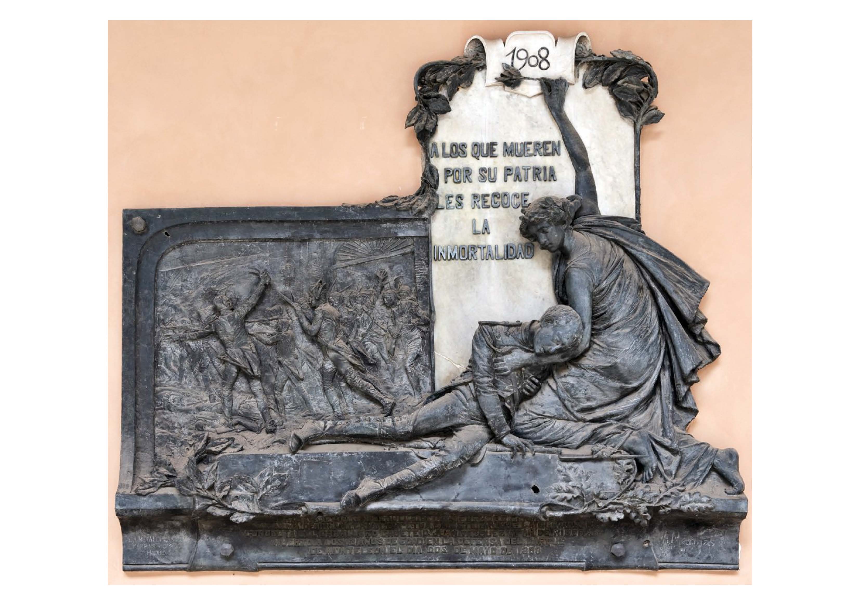 "Entre el bronce y la gloria: El monumento al cadete Afán de Ribera y al legado de entrega y valor".