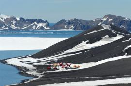 Panorámica de la Base Antártica española