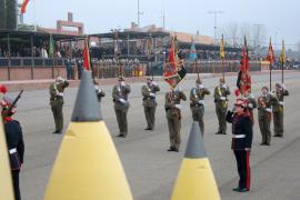 El MACA celebró una parada militar en Ferral del Bernesga (Foto:MACA)
