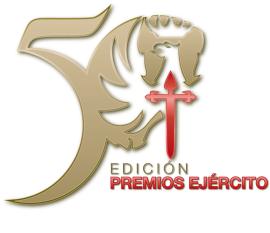 Logotipo de la 50ª edición de los Premios Ejército