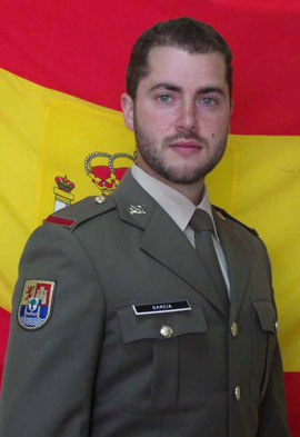 El soldado español  Abel García Zambrano