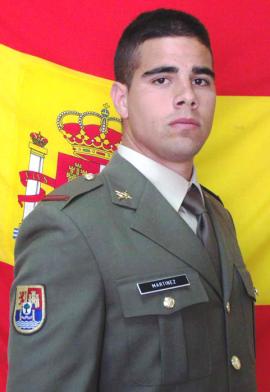 El soldado Martínez falleció ayer por la tarde