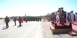 Desfile en el CEFOT de San Fernando