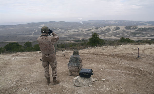 Observación de los impactos en ''San Gregorio''