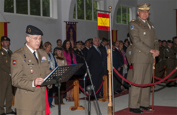 El general Romero en su alocución