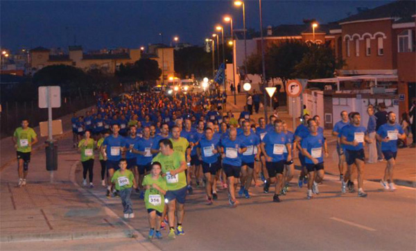  Componentes del RACTA n&ordm; 4 (de azul) en la carrera 