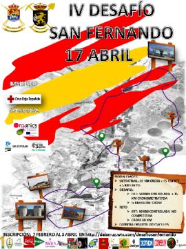 Cartel promocional del "Desafío San Fernando"