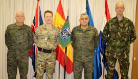 El Componente Terrestre de la nueva Fuerza de Respuesta de la OTAN ultima detalles en Bétera