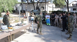 Exposición estática de material al curso 