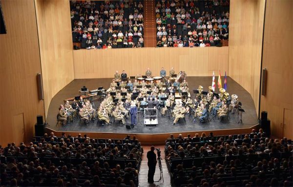 Al concierto asistieron 1.400 personas