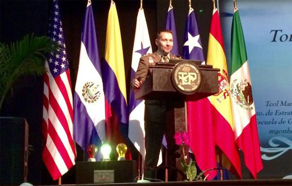 El teniente coronel interviene en el Congreso