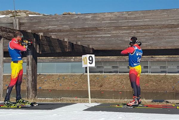 Participantes en el ejercicio de tiro