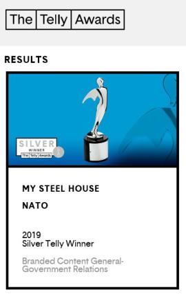 El vídeo consiguió el premio Silver Telly Winner