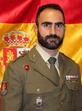 Fotografía oficial del cabo 1&ordm; Benítez