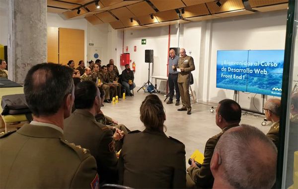 Intervención del 2º JEME en la inauguración