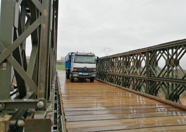 El puente está operativo desde el 13 de abril