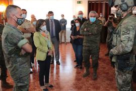 La ministra elogia la labor del Mando de Operaciones Especiales durante la evacuación en Afganistán
