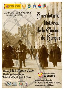 Conferencia 'Anecdotario Histórico de la Ciudad de Burgos'