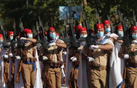 Desfile del Grupo de Regulares de Ceuta n&ordm; 54