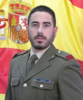 Fotografía oficial del cabo García