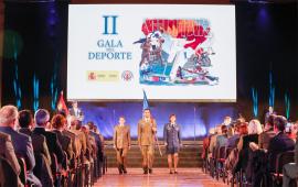 La II Gala del Deporte Militar premia a destacados deportistas militares y civiles
