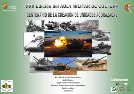 Cartel anunciador del Aula Militar de Cultura
