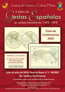 Conferencia 'La saga de los De la Garza: una historia hispana en la América del Norte'