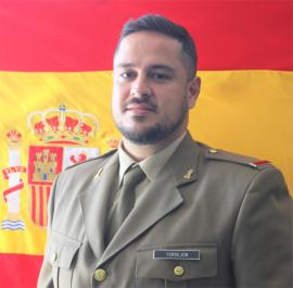 Fotografía oficial del soldado Torrejón