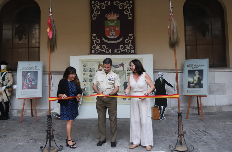 El JEME inaugura en Valladolid la exposición “The Legacy” sobre el legado español en EEUU