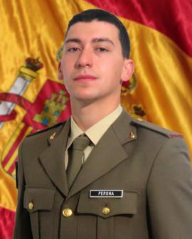 Fotografía oficial del soldado A. Perona