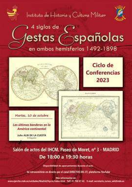 Cartel informativo de la conferencia