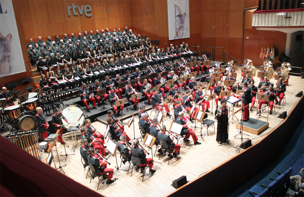 El concierto se celebró en el Teatro Monumental