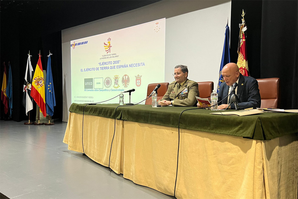 El JEME inaugura en Ceuta las XIX Jornadas de Geopolítica y Geoestrategia