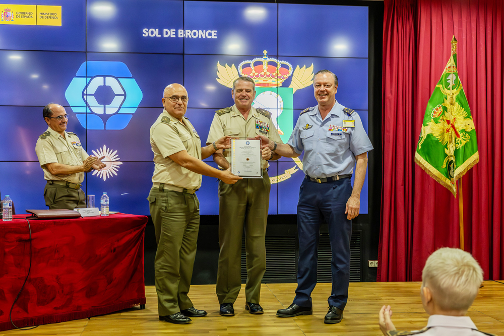 Entrega del premio en el CGE