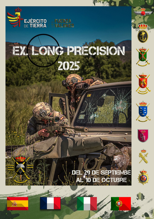 Exercise 'Long Precision 25' led by the Paratrooper Brigade