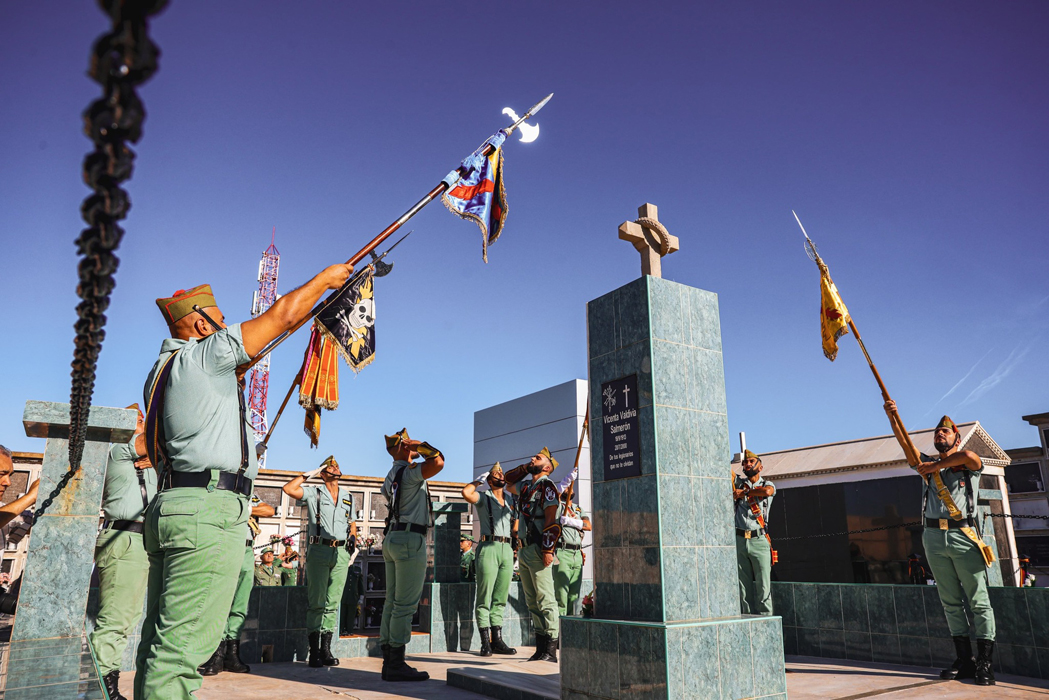 Acto a los Caídos en la BRILEG