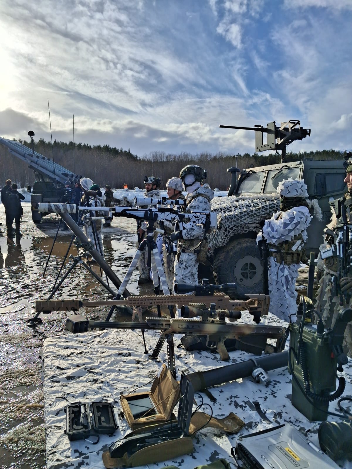 El Secretario General de la OTAN visita el ejercicio 'Cold Response 26'