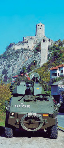 Vehículo de Exploración de Caballería (VEC) en misión