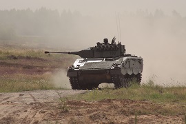 Deployed Pizarro in Lithuania