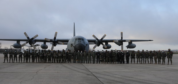 Personnel of the last Hercules flight