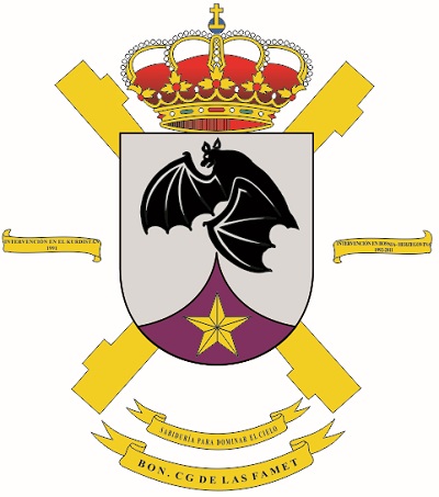 Escudo Batallón de Cuartel General de las Fuerzas Aeromóviles del ET
