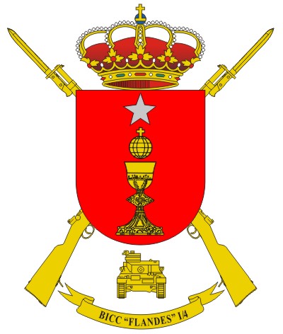Escudo Batallón de Infantería Ligera 'Flandes' I