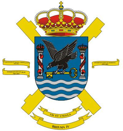 Escudo del Batallón de Helicópteros de Maniobras IV