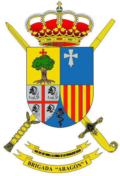 Escudo de la Brigada 'Aragón' I