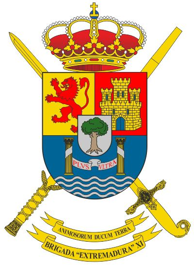 Escudo de la Brigada 'Extremadura' XI