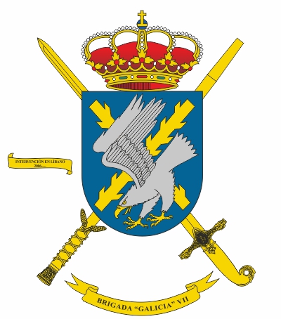 Escudo de la Brigada de Infantería 'Galicia' VII