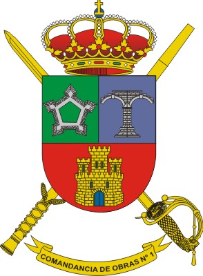 Escudo Comandancia de Obras n&ordm; 1