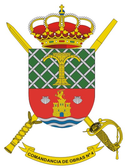 Escudo Comandancia de Obras n&ordm; 4